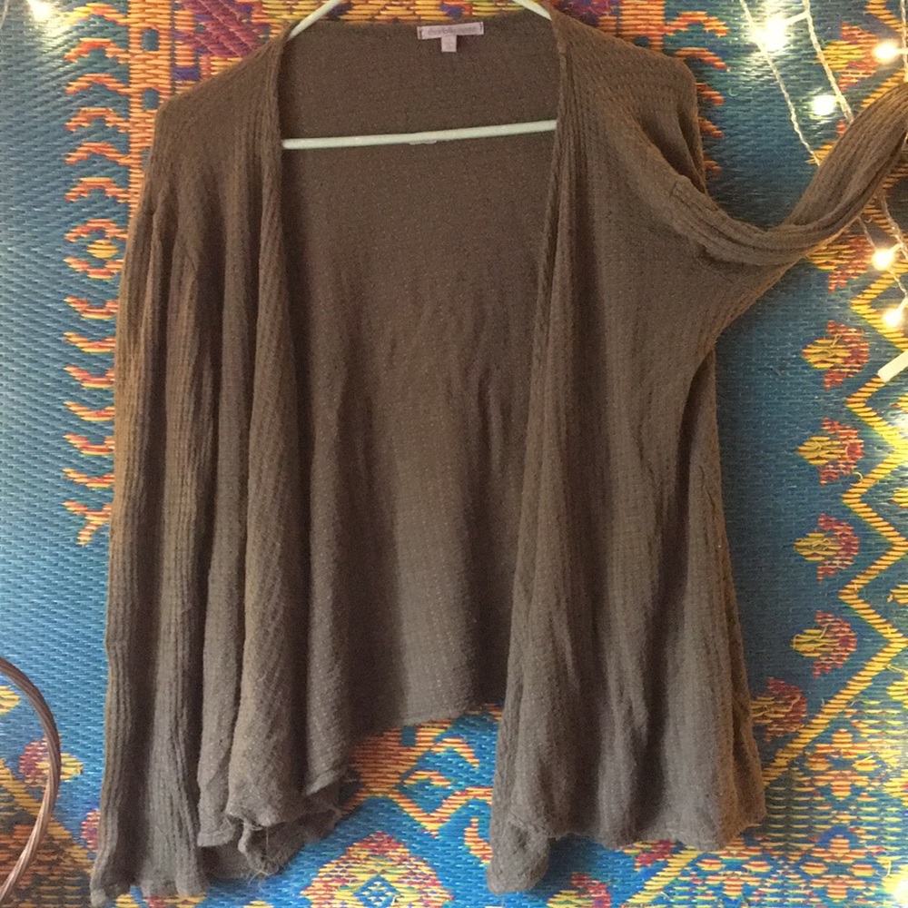 Green light cardigan